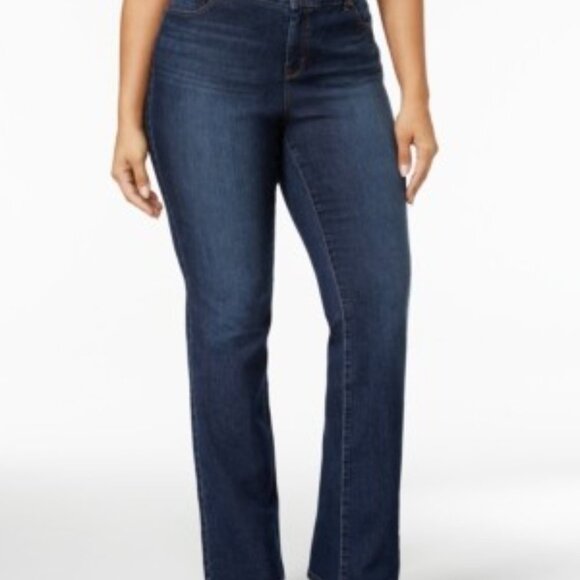 Style & Co, HighRise, Ankle Boot Cut Denim Jeans Measured Size W36 / L2… - Picture 1 of 14